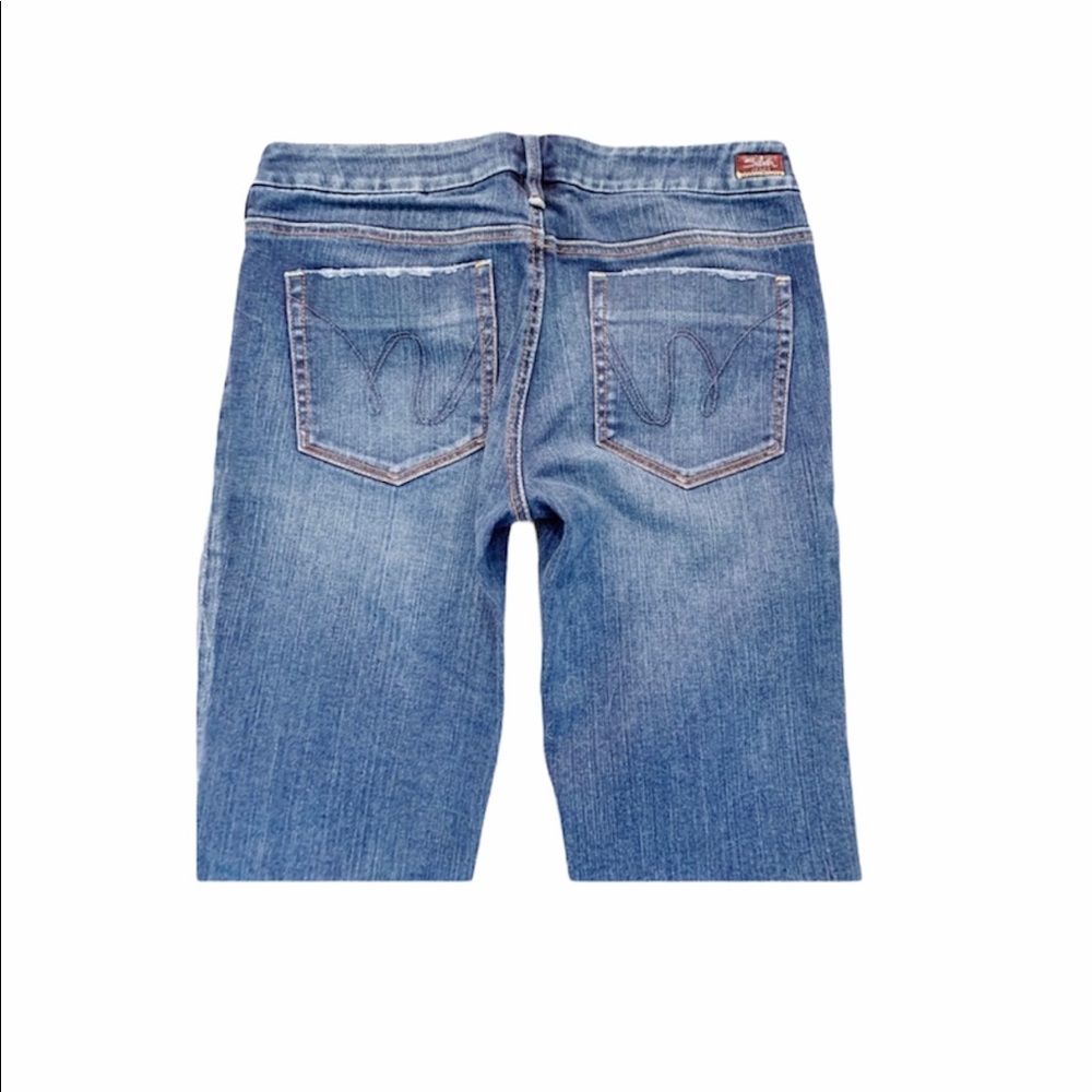 Silver Amie Flare Jeans, Size 28